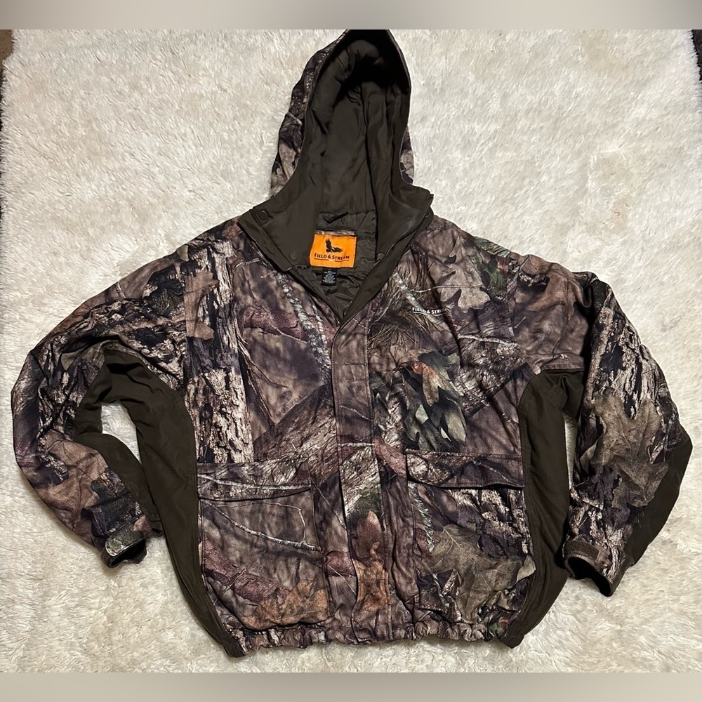 Field & Stream 1871 Men’s Size 2XL Camouflage Jacket EUC